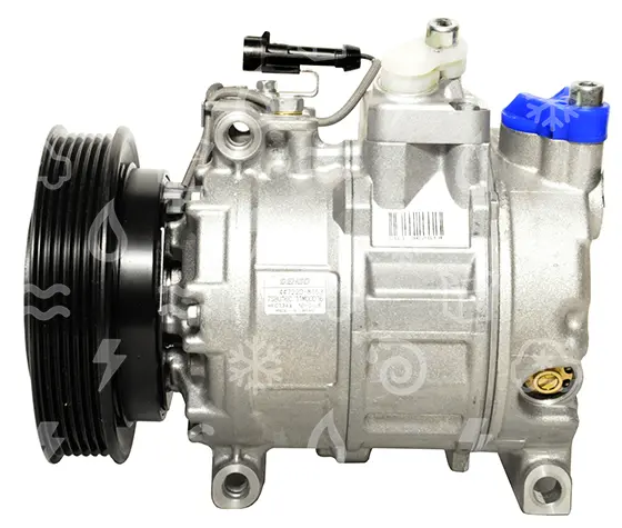 kompresor DENSO 7SBU16C, řemenice 132 mm - PV6, 12V, OEM 46775094